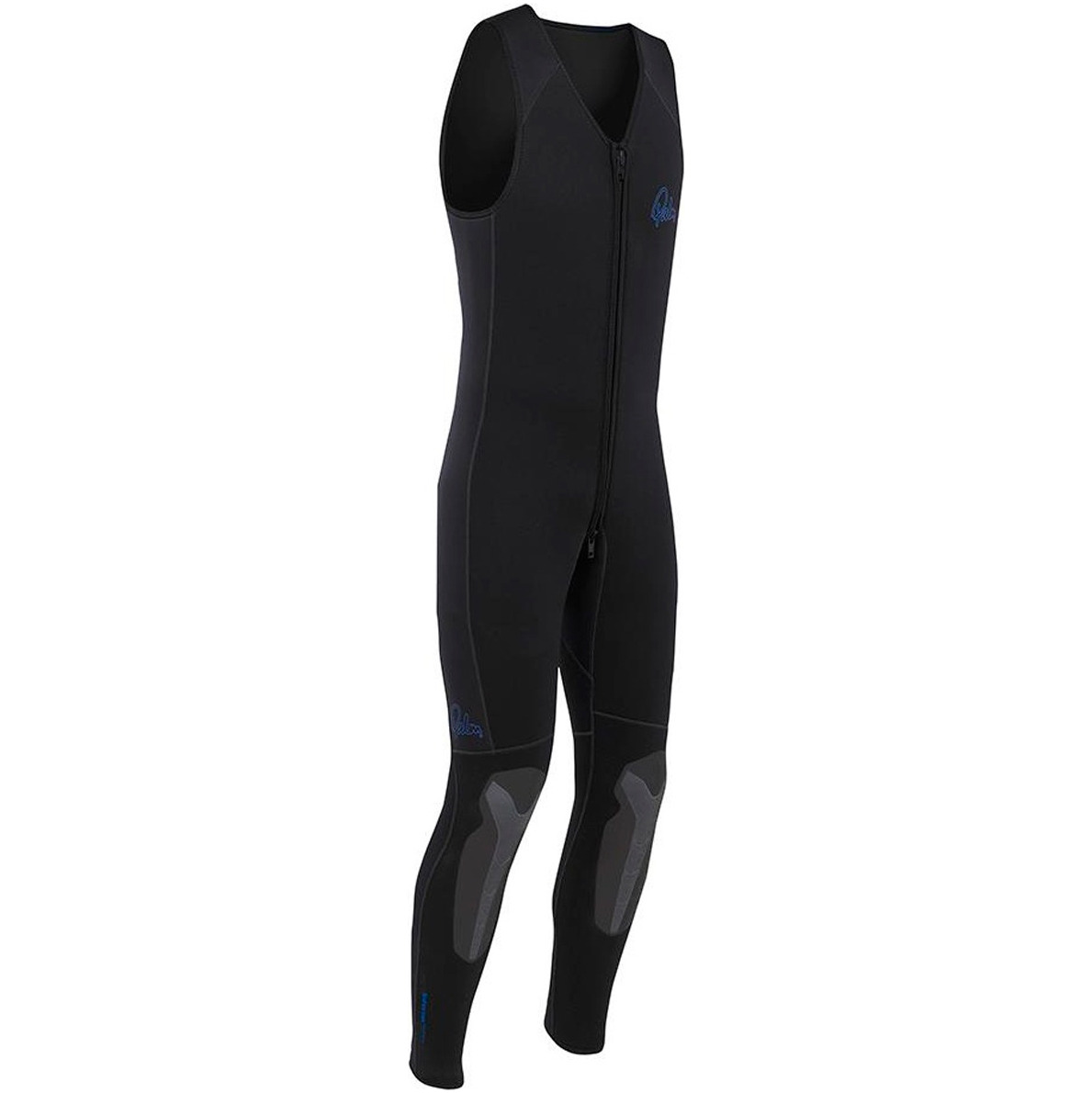 2025 Palm Inferno 5mm Double Lined Neoprene Front Zip Long John Muta BLACK 10479P