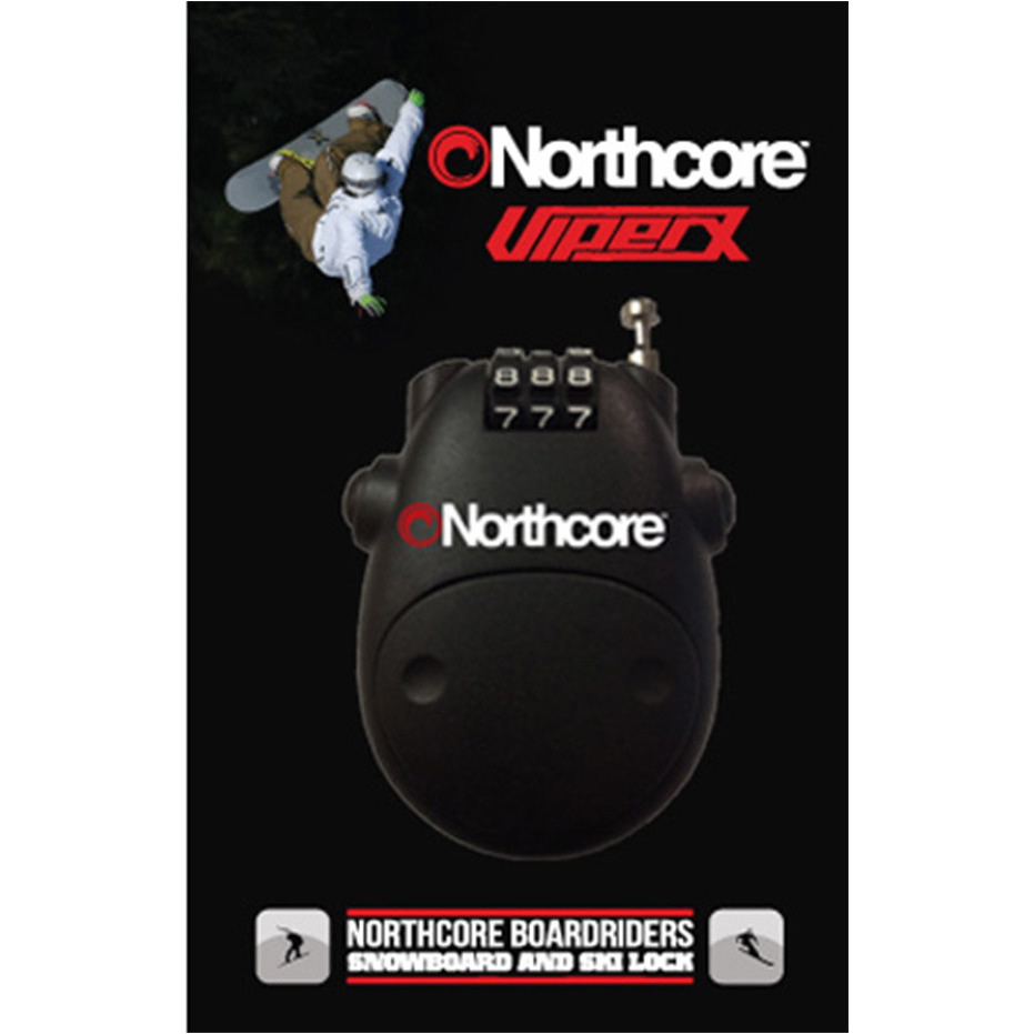 2026 Northcore Viper -x 2g Bagage Travel Lås Noco13b - Svart