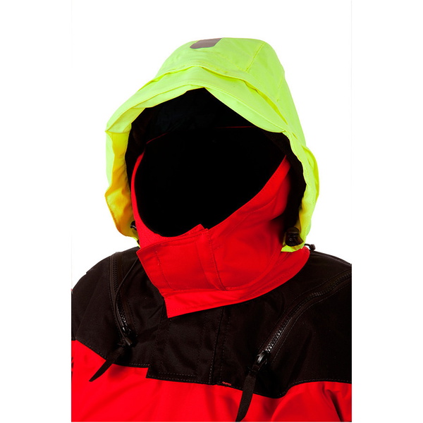 2019 Typhoon Ps330 Xtreme Kajak / Drysuit + Con Zip Schwarz / Rot 100151