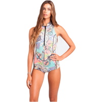 Ladies 1mm Sleeveless Front Zip Spring Shorty