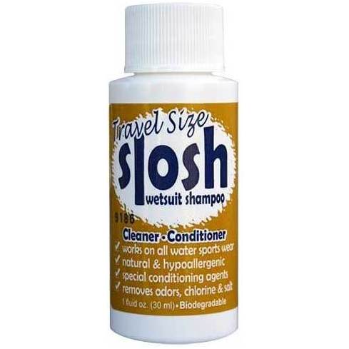 Jaws Slosh Wetsuit Shampoo & Conditioner Travel Size 30ml SLO002