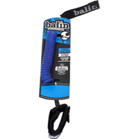 Downwinder Coil 8mm Doble giratorio tobillo SUP correa de 6 pies Azul