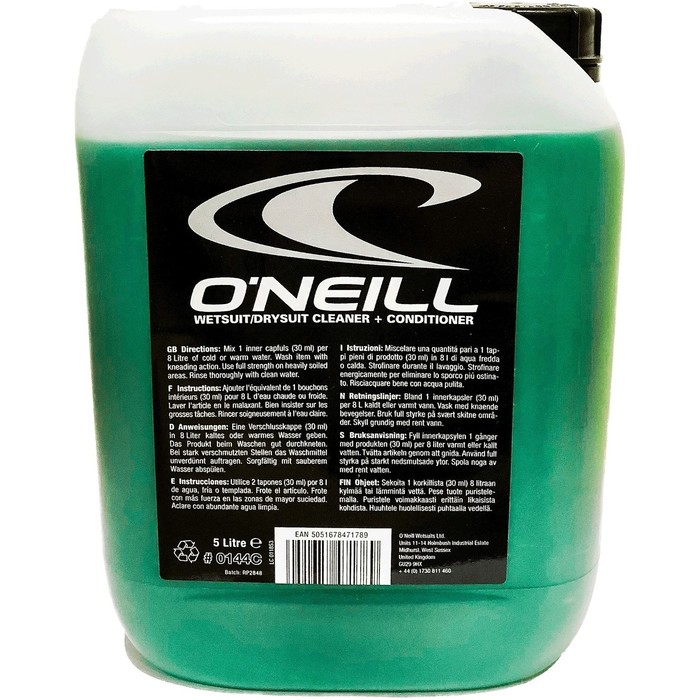 2024 O'neill 5l Wetsuit Cleaner 0144c - Black
