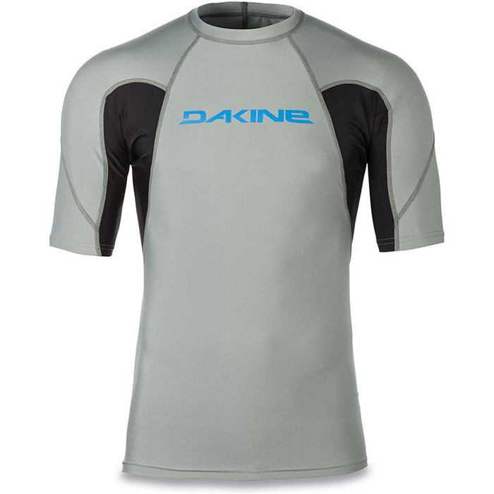 Dakine Heavy Duty Snug Fit Short Sleeve Rash Vest Carbon 10001656