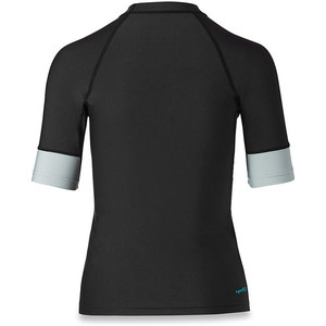 Dakine Womens Flow Snug Fit Short Sleeve Rash Vest Black 10001680