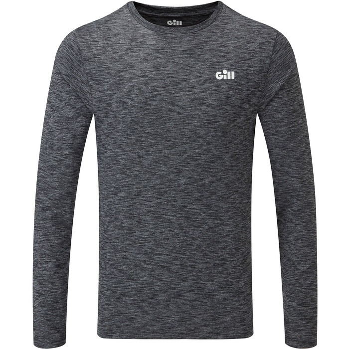 2023 Gill Holcombe Crew Base Layer Charcoal 1100 Fr Herren