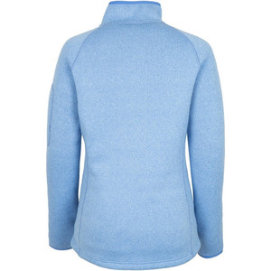 2021 Gill Womens Knit Fleece Jacket Blue 1493W