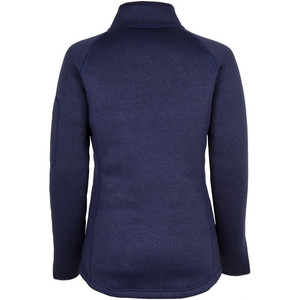 2022 Gill Womens Knit Fleece Jacket Navy 1493W