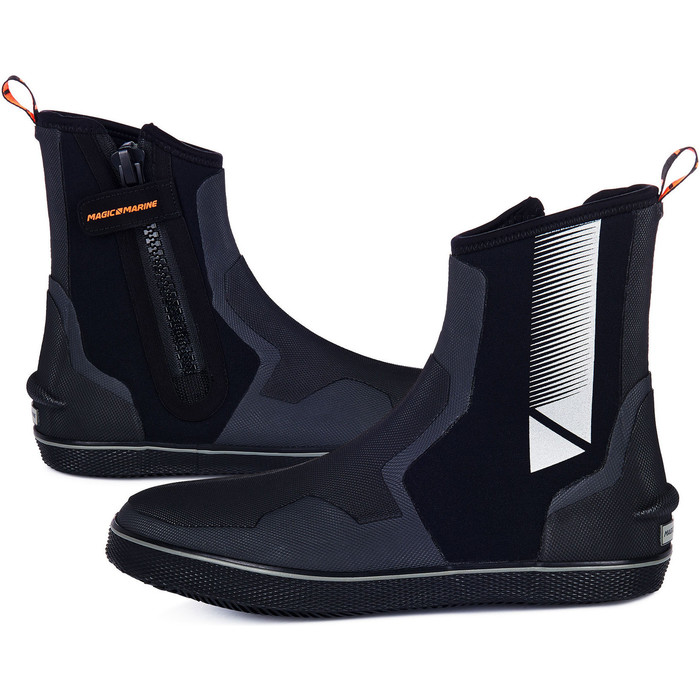 Magic Marine Ultimate 2 5mm Neopren Wetsuit Boot Boots Black Mens Watersports 