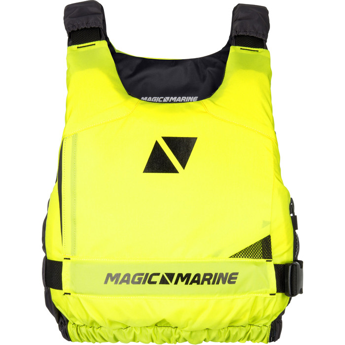 2021 Magic Marine Ultimate Side Zip Buoyancy Aid Flash Yellow 180055