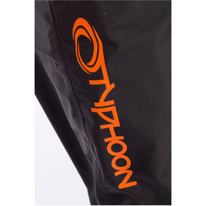 2022 Typhoon Junior Rookie Drysuit Sort / Oransje 100171