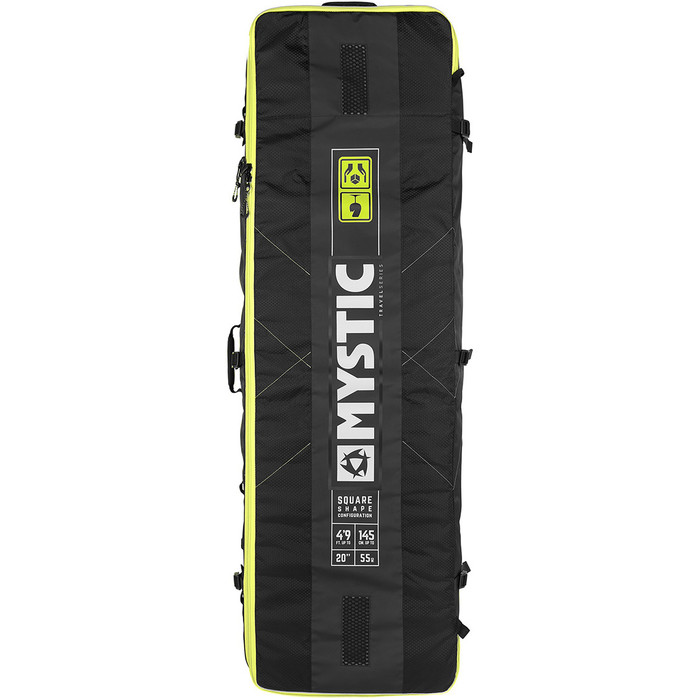 2024 Mystic Elevate Lightweight Square Board Bag 4'9 Nero 190055
