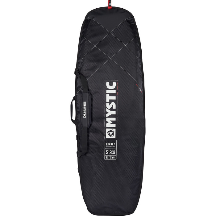 2023 Mystic Majestic Stubby Kite Board Bag 5'3 Black 190061