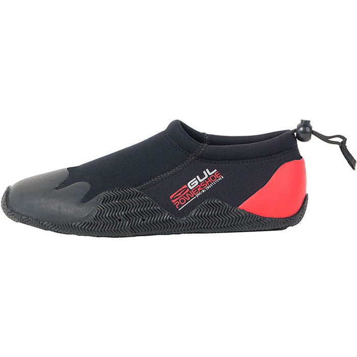 Gul enfants, enfant, pantoufles Junior Power Black / Red BO1267