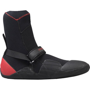 Gul Correa De Energa 5mm Ronda Toe Wetsuit Boot Negro / Rojo BO1272