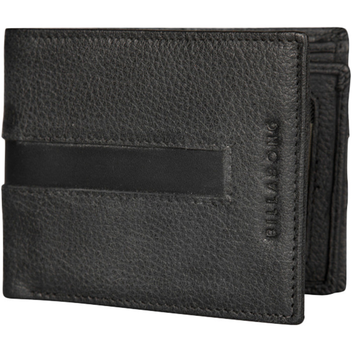 Billabong Empire Snap Leather Wallet CHAR Z5LW02