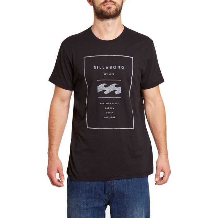 T-shirt a manica corta rovesciata Billabong NERO Z1SS07