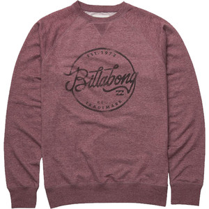 Billabong Sloop Crewneck Sweatshirt RUST Z1CR01
