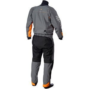 Crewsaver Phase 2 Drysuit cremallera Drysuit gris / naranja + UNDERSUIT & Drybag 6923