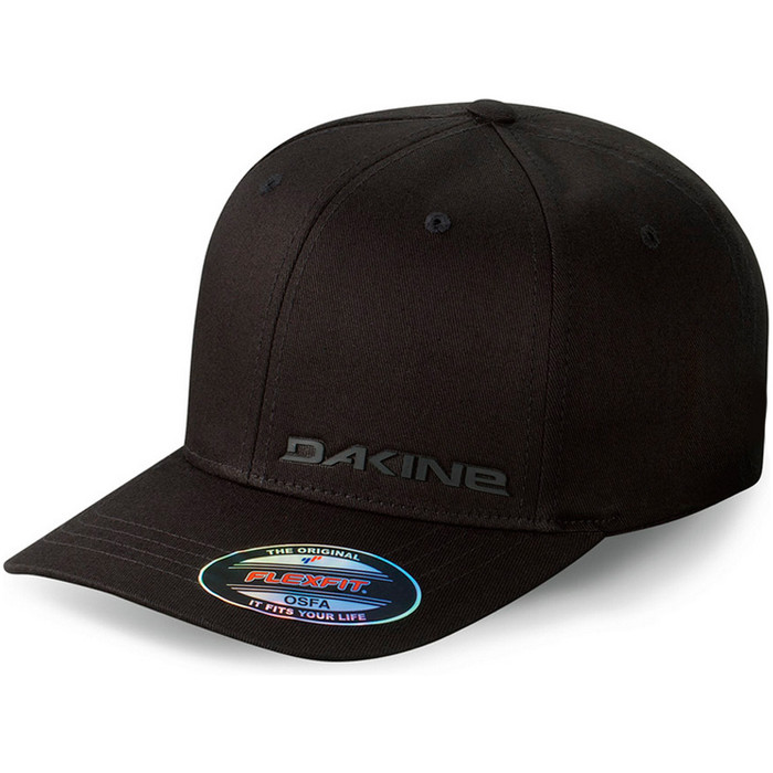 Dakine Silicone Rail Flexfit Cap in Black 08640040