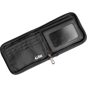 2018 Gill Zip-up portemonnee JET BLACK L065