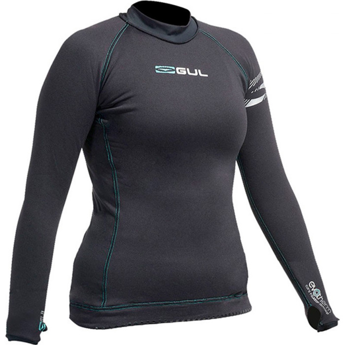 2017 Gul Ladies Evotherm manches longues Thermal Top Noir AC0050-A9
