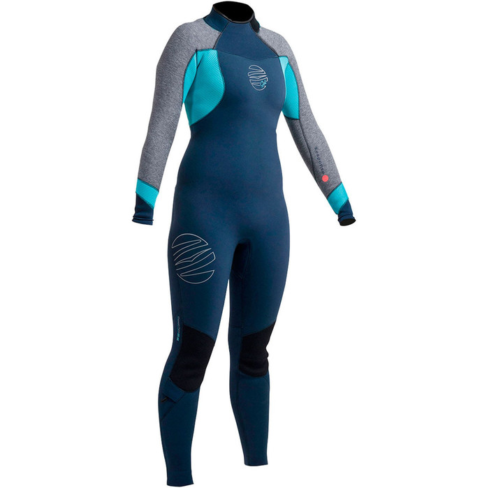 Gul Dames Response FX 3 / 2mm GBS Wetsuit in Navy / Marl RE1264-A9