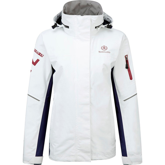 Henri Lloyd Ladies Sail Inshore Coastal Jacket bianco ottico Y00357