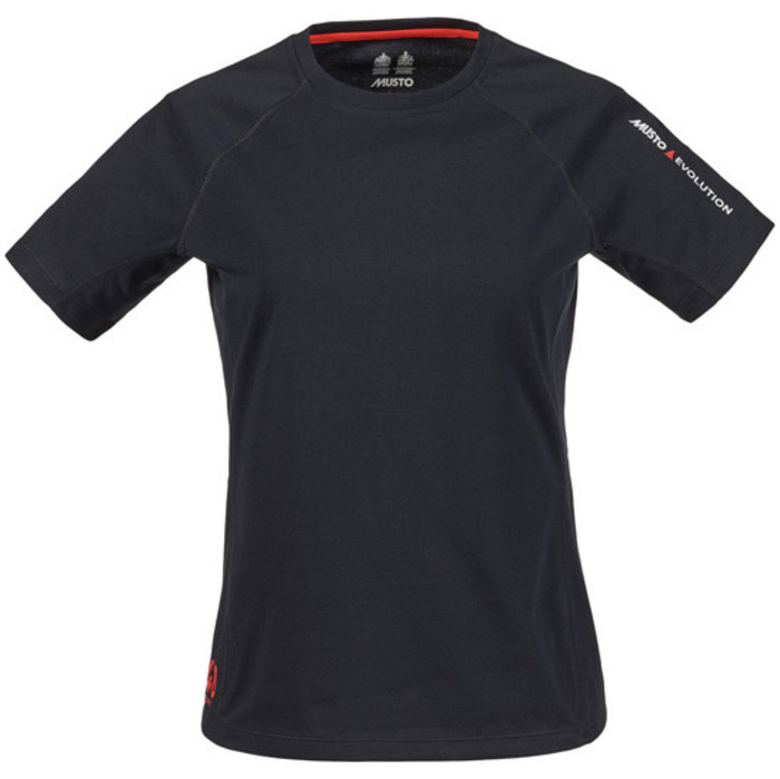 Musto Damen Evolution Sunblock T-Shirt SCHWARZ SE0863