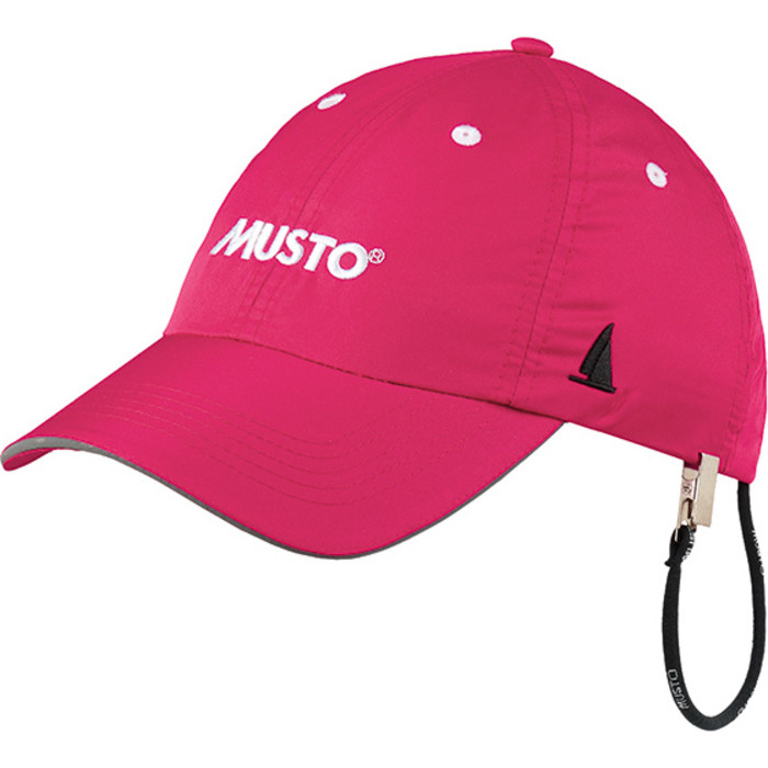 Gorra Musto Fast Dry Crew en rosa fuerte AL1390