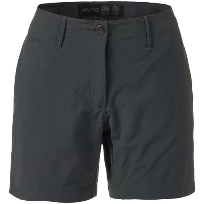 Musto Womens Essential UV Fast Dry 4 Pocket Shorts CARBON SE2070