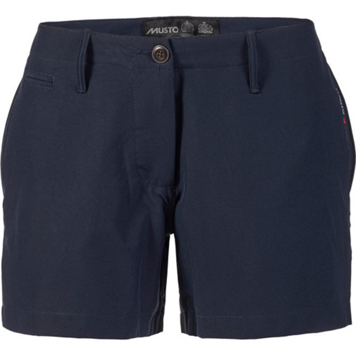 Musto Essential Uv Mulheres Musto Dry 4 Pocket Shorts True Navy Se2070