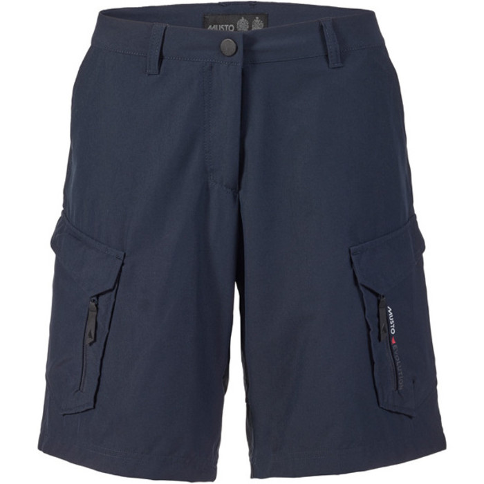 Musto das mulheres UV Essencial rpidos Dry Shorts verdadeira SE1571 Marinha