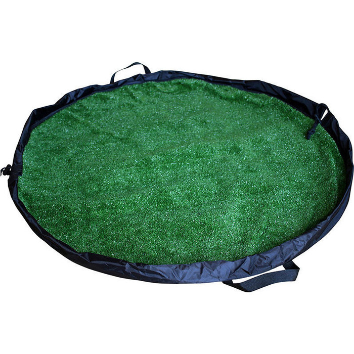 2024 Northcore Grass Waterproof Change Mat / Bag Nocom02 - Noir / Vert