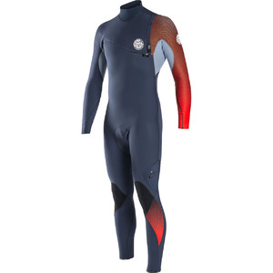 Rip Curl E-Bomb Pro 3 / 2mm GBS Zip Free Wetsuit RED WSM6RE