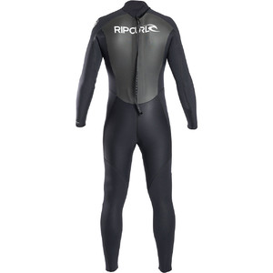 Rip Curl Omega 3/2mm GBS Back Zip Wetsuit BLACK WSM6LM