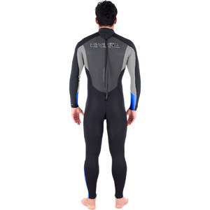 2018 Rip Curl Omega 5/3mm GBS Back Zip Wetsuit BLUE WSM6MM 2ND