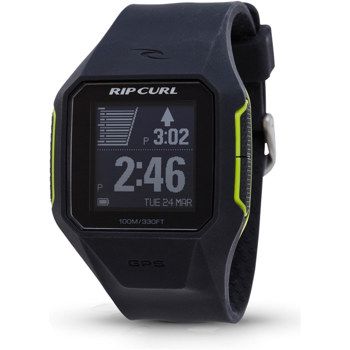 2018 Rip Curl Recherche GPS Smart Surf Watch en Charcoal A1111