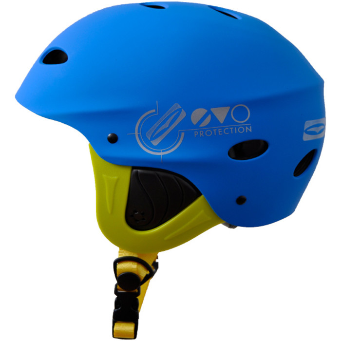 2024 Gul Evo Junior Watersports Helmet BLUE / FLURO YELLOW AC0104-B3