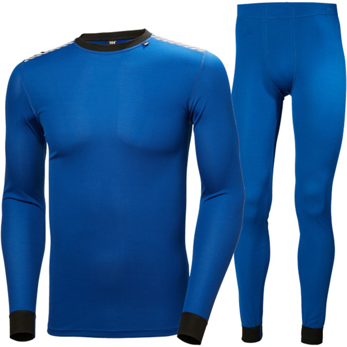 2018 Helly Hansen COMFORT DRY 2-PACK Base Layer OLYMPIAN BLUE 48676