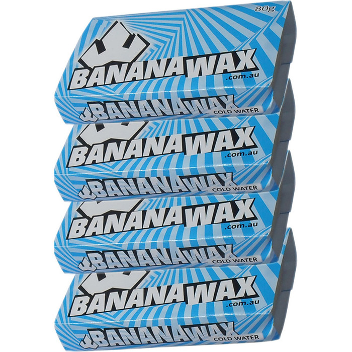 2024 Banana Surf Wax - Confezione da 4 - Acqua fredda
