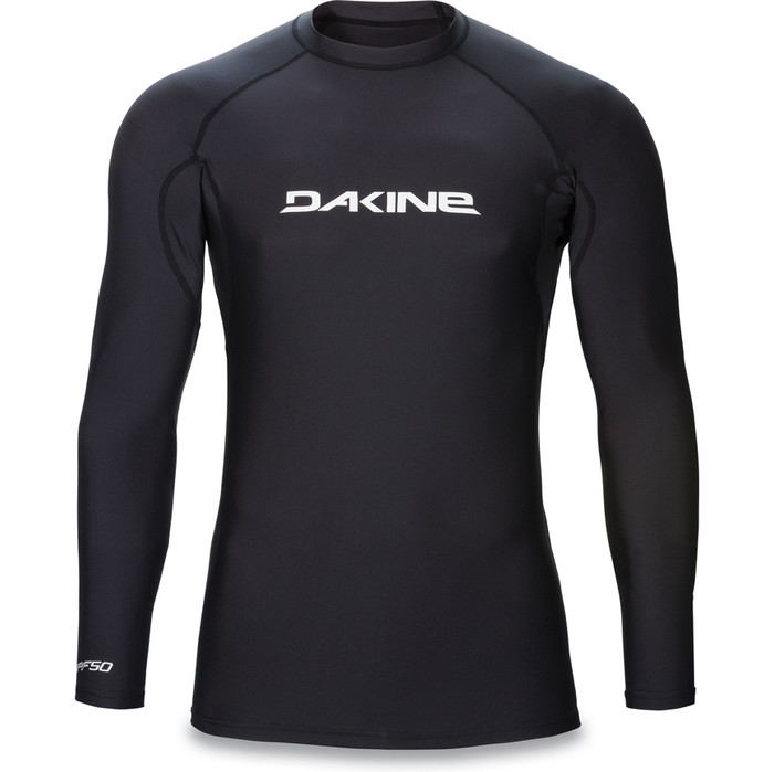 2018 Dakine Heavy Duty Snug Fit camiseta de manga larga Surf NEGRO 10001017
