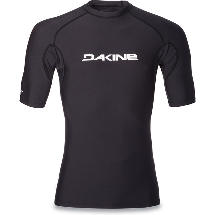 Dakine Heavy Duty Snug Fit Short Sleeve Surf Shirt BLACK 10001018
