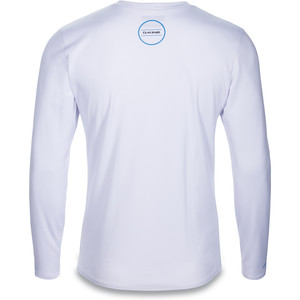 Camiseta de surf de manga larga Dakine Inlet Loose Fit WHITE 10001019