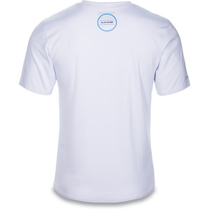 Camiseta de surf Dakine Inlet Loose Fit de manga corta WHITE 10001021