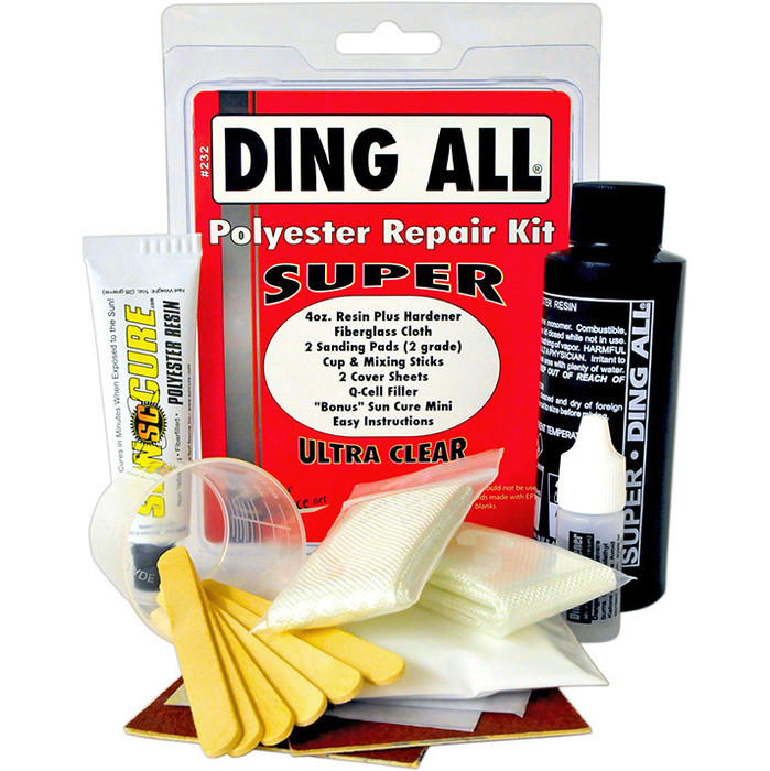 Ding All Super Polyester 4oz Reparationssats # 232
