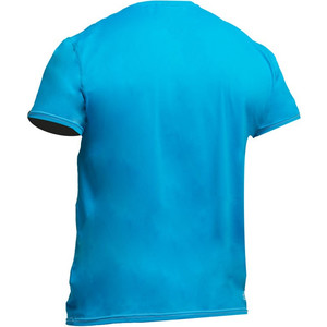 2019 Gul Tee Fit Short Sleeve Rash Vest CRIP BLUE RG0366-B2