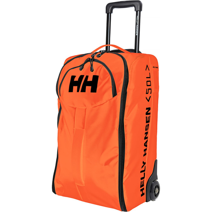 2017 Helly Hansen Classic Duffel Travel Trolley Bag Orange 67769