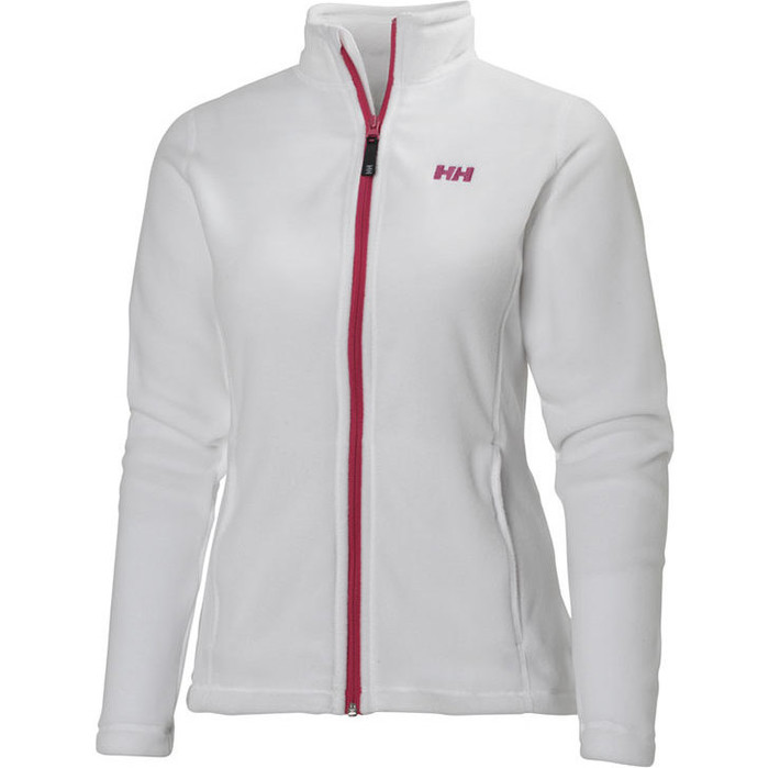 Helly Hansen Womens Daybreaker Fleece Jacket White / Pink 51599