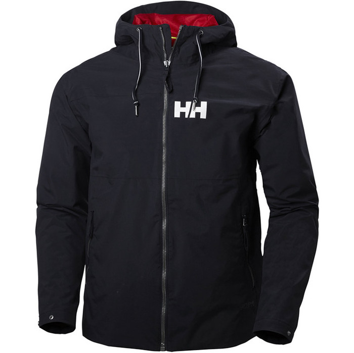 2018 Helly Hansen Mens Rigging Rain Jacket Marine 64028